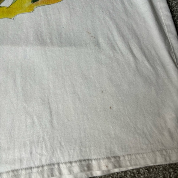 Forever 21 Desert Parties Cotton Graphic Tee Shirt Brown Trim Sz XL * - Picture 3 of 6